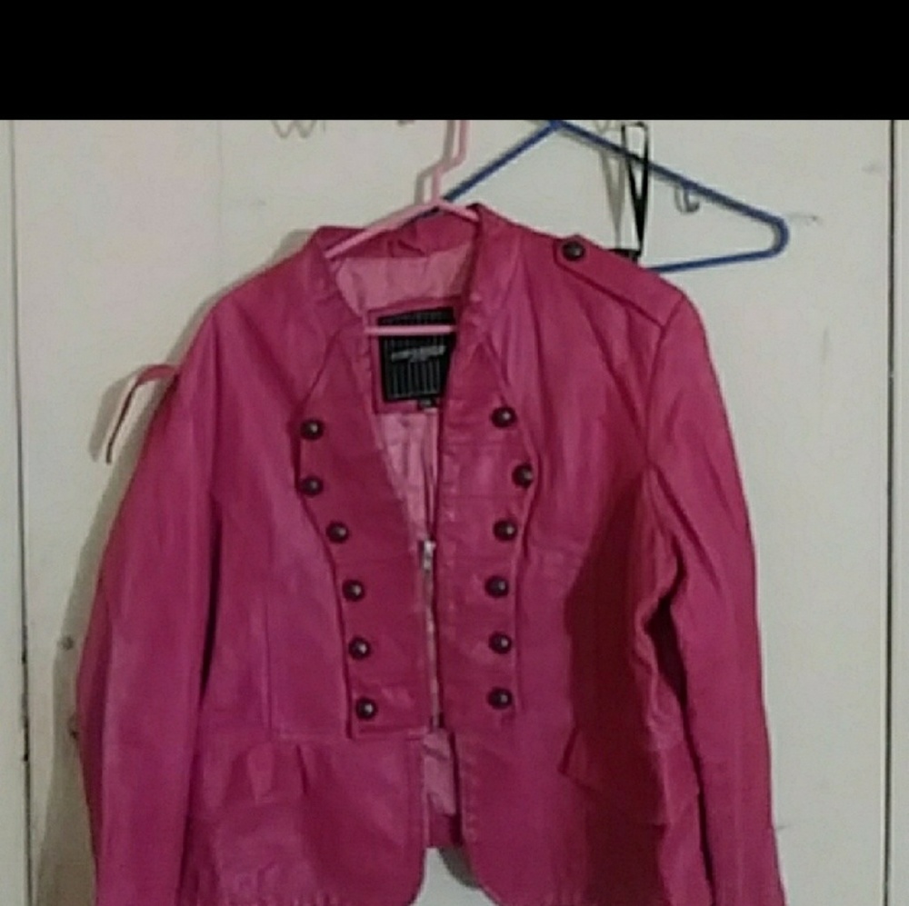 Leather jacket